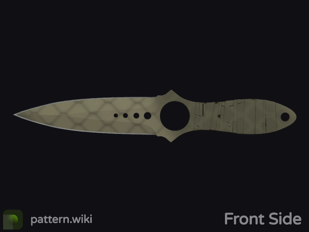 Skeleton Knife Safari Mesh seed 644