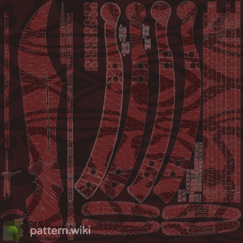 Butterfly Knife Slaughter seed 96 pattern template