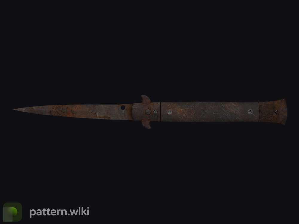 Stiletto Knife Rust Coat seed 99