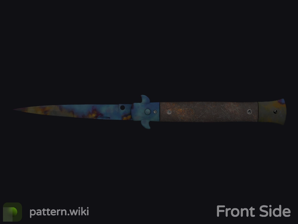 Stiletto Knife Case Hardened seed 321