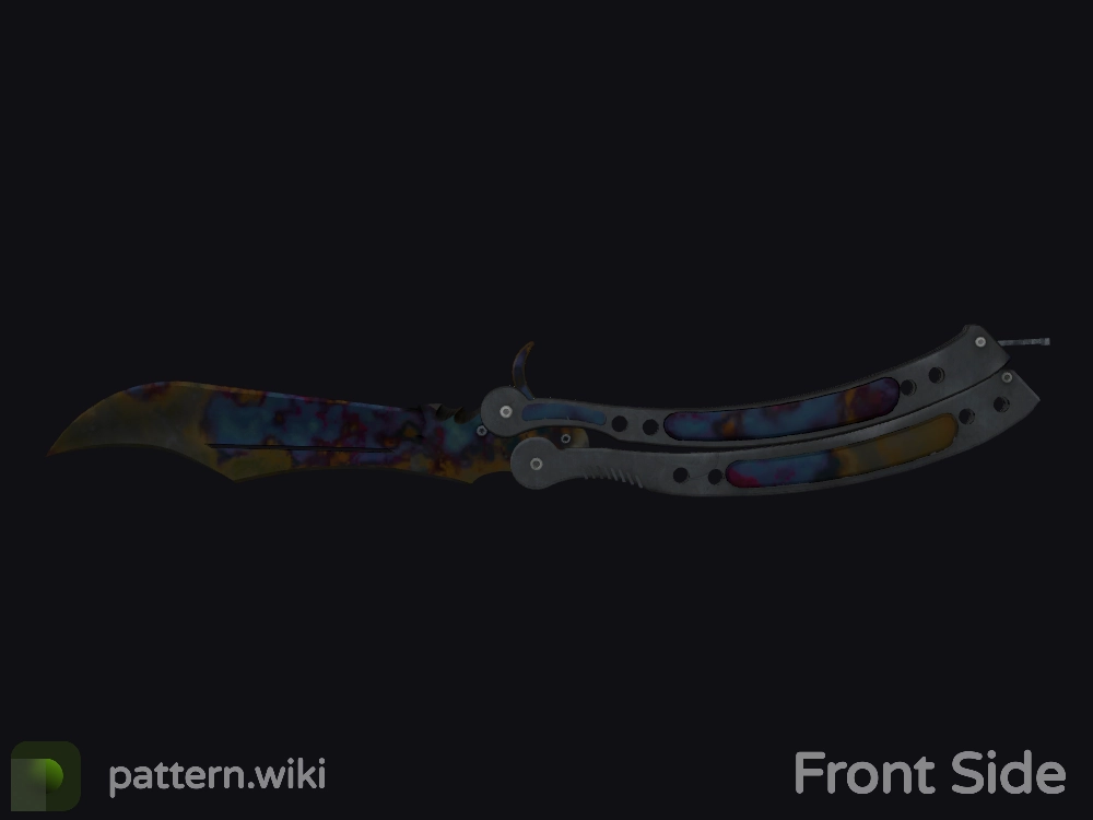 Butterfly Knife Case Hardened seed 131