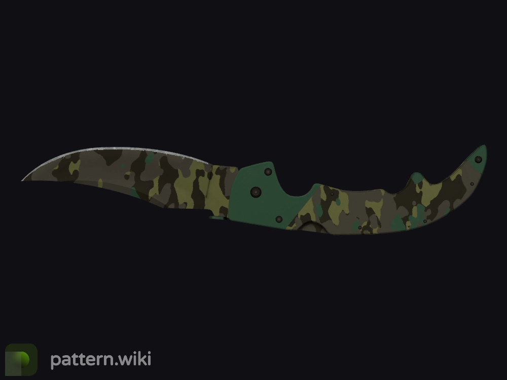 Falchion Knife Boreal Forest seed 523