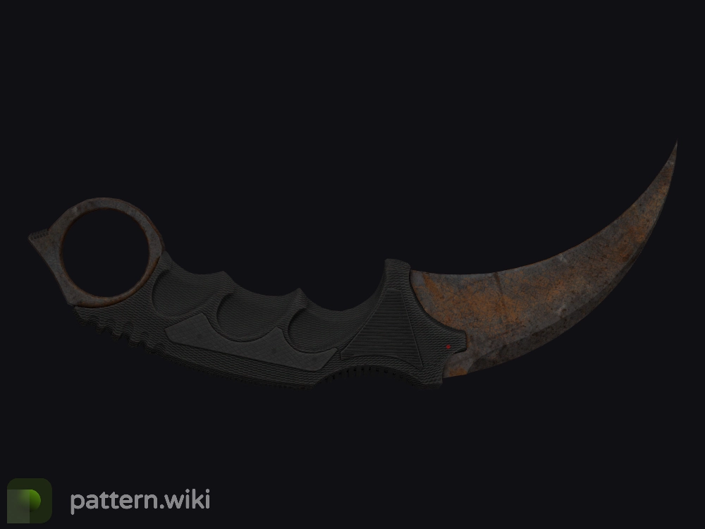 Karambit Rust Coat seed 171