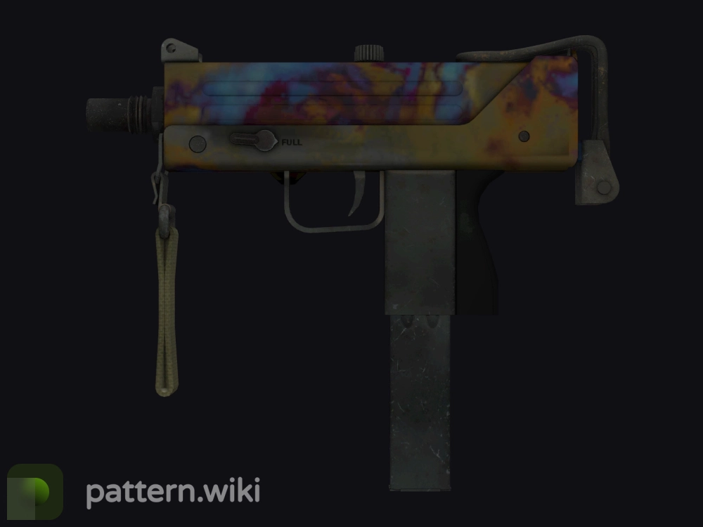 MAC-10 Case Hardened seed 733