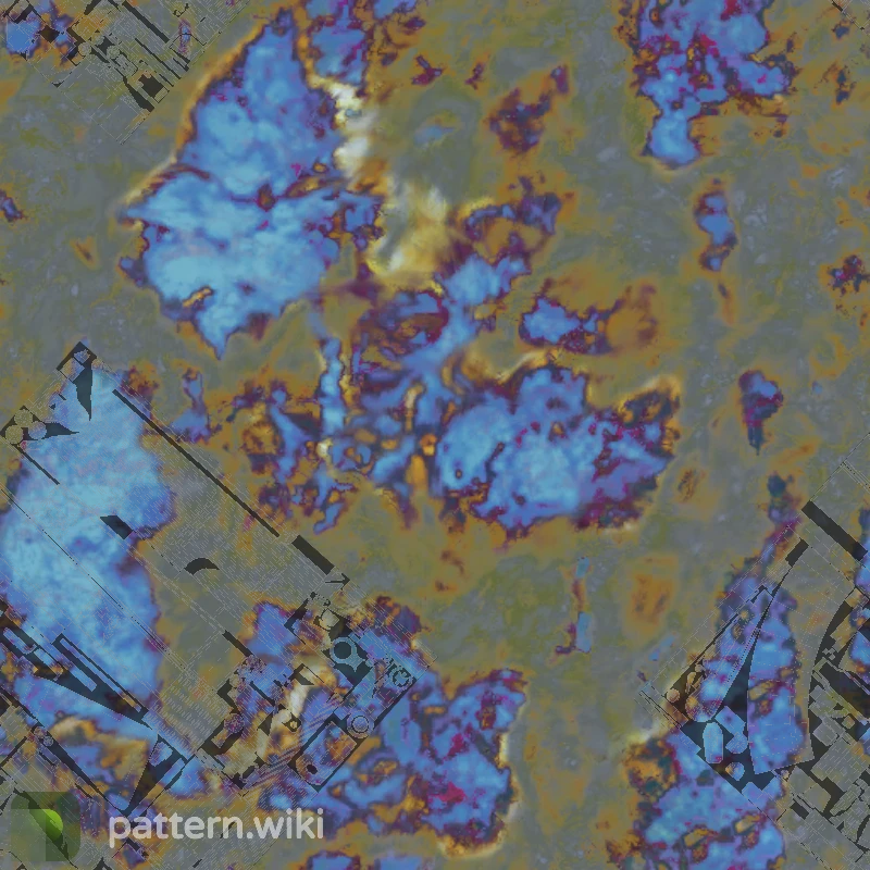 AK-47 Case Hardened seed 130 pattern template