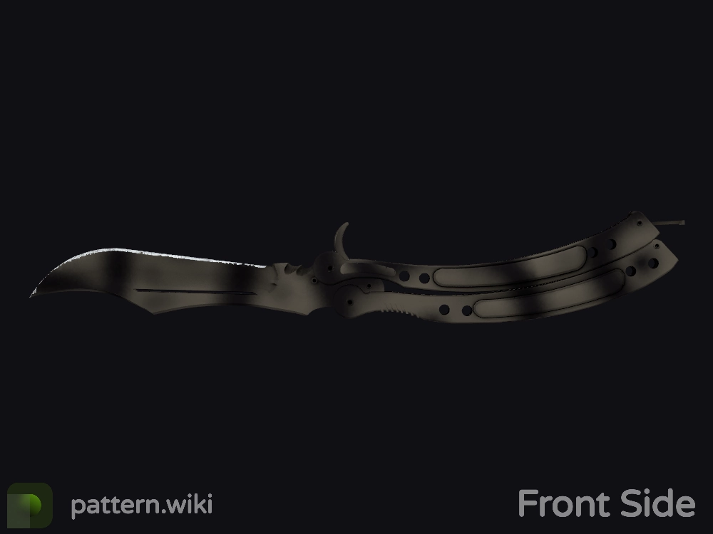 Butterfly Knife Scorched seed 665