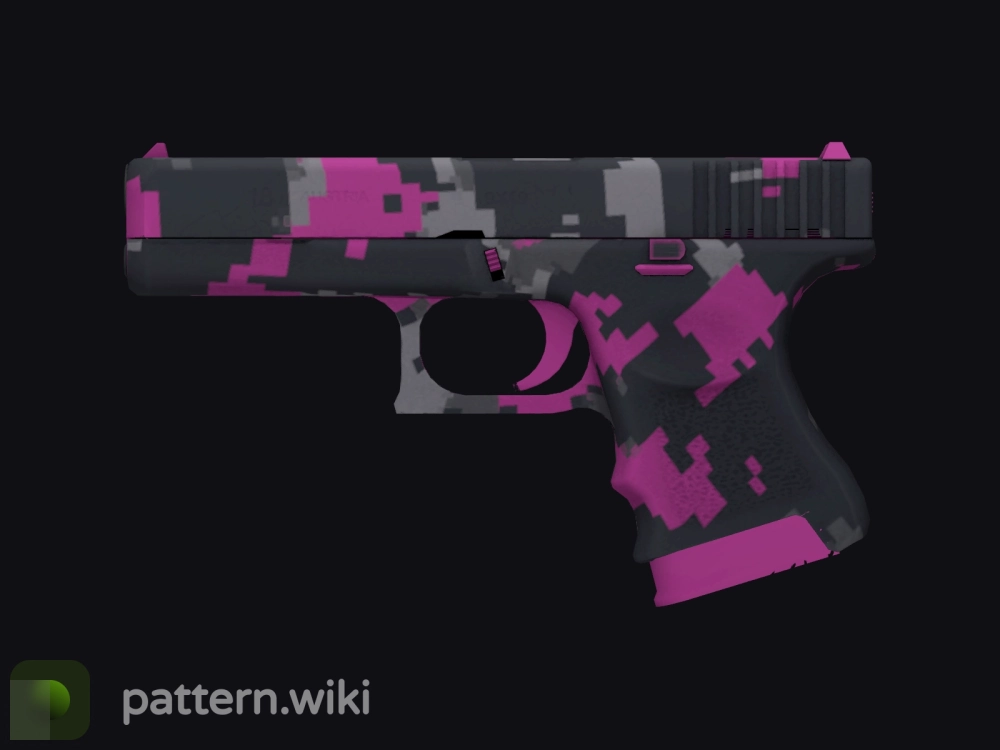 Glock-18 Pink DDPAT seed 186