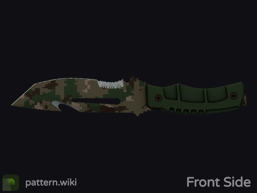 Survival Knife Forest DDPAT seed 147