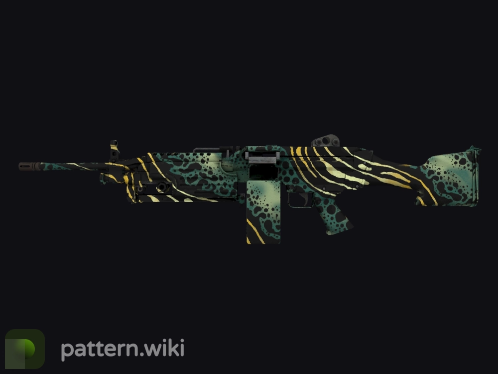 M249 Emerald Poison Dart seed 347