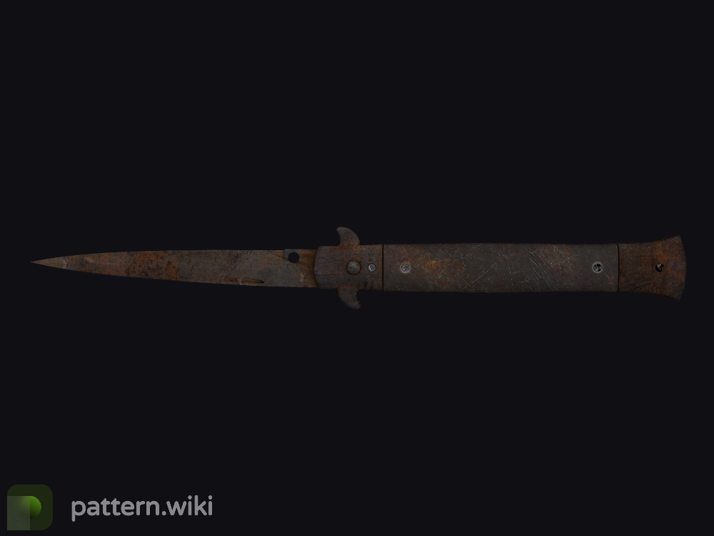 Stiletto Knife Rust Coat seed 790