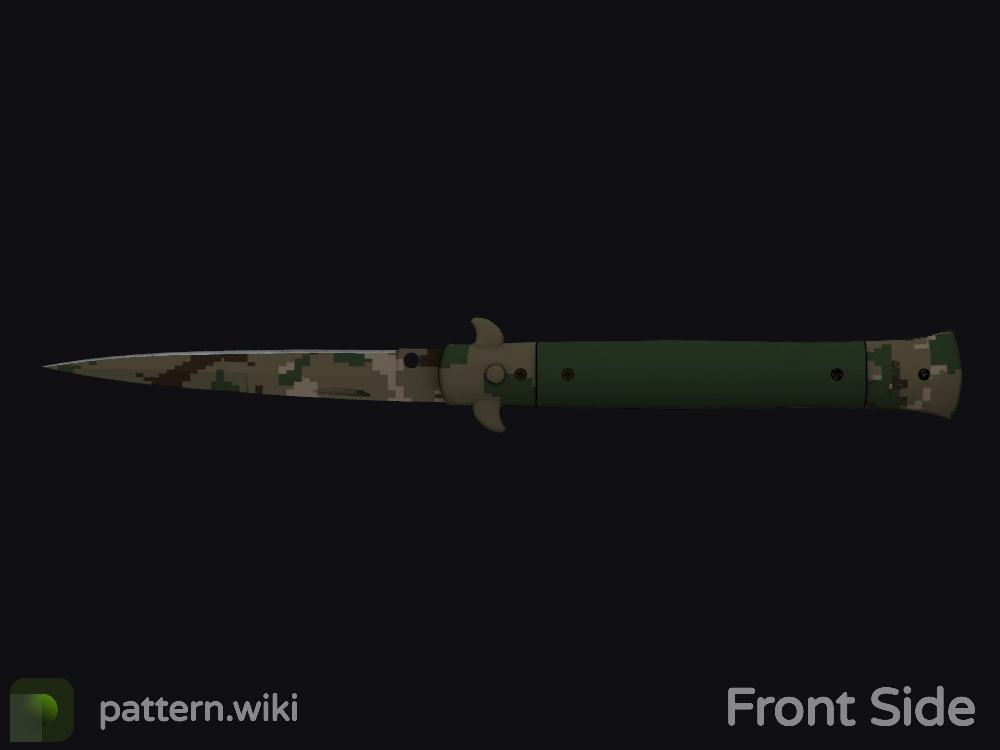 Stiletto Knife Forest DDPAT seed 143