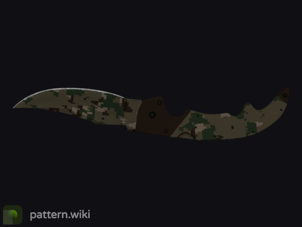 Falchion Knife Forest DDPAT seed 246