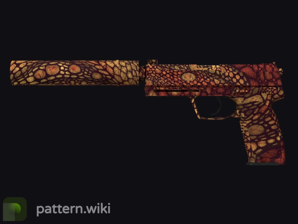 USP-S Orange Anolis seed 663