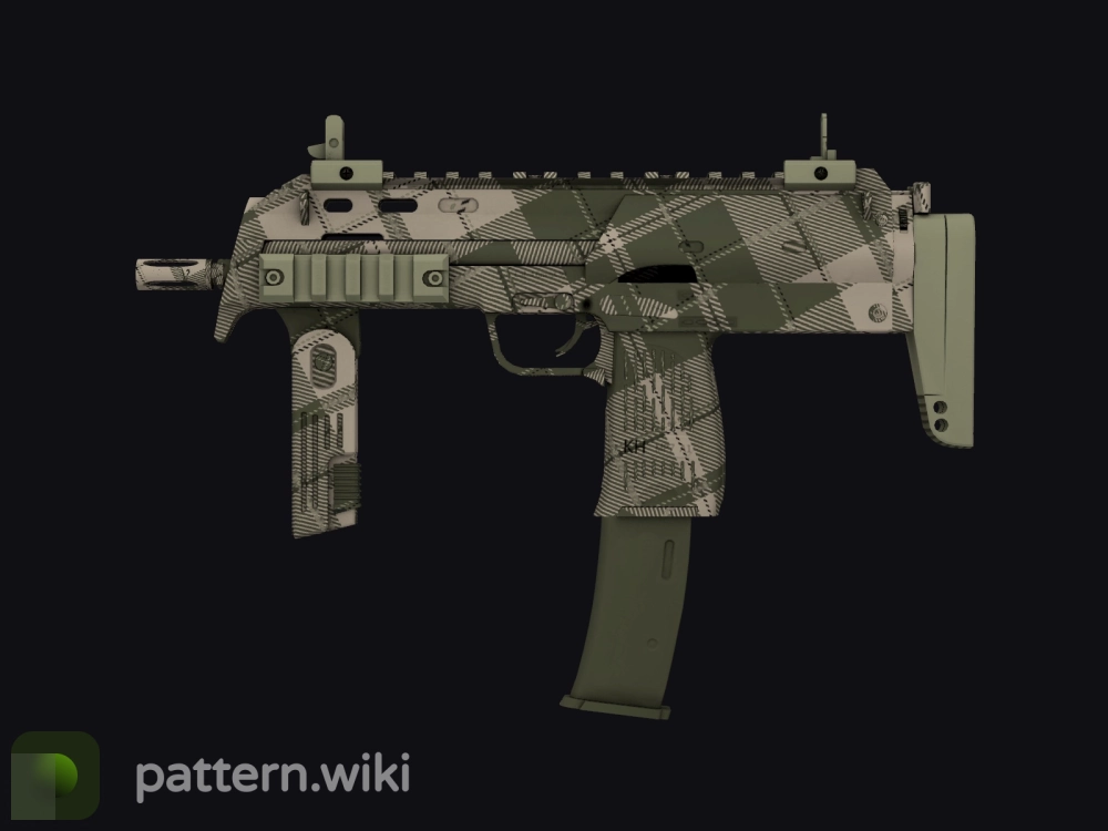 MP7 Olive Plaid seed 712