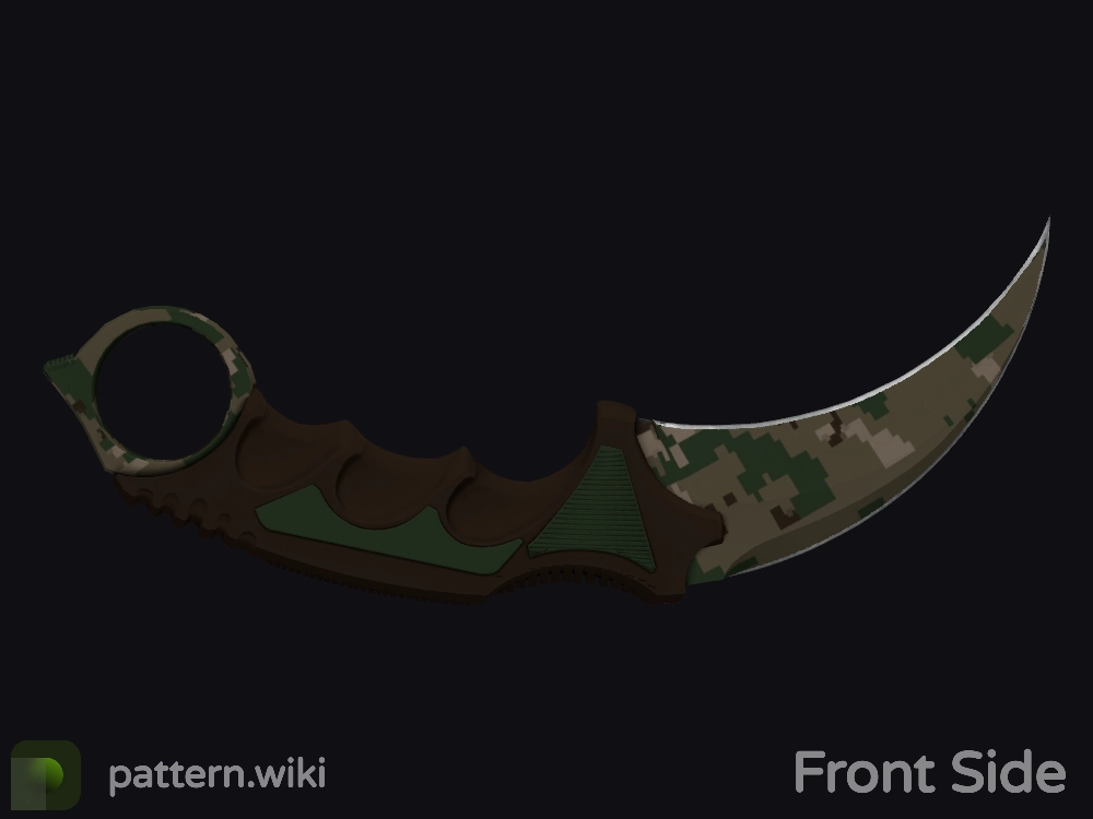 Karambit Forest DDPAT seed 540