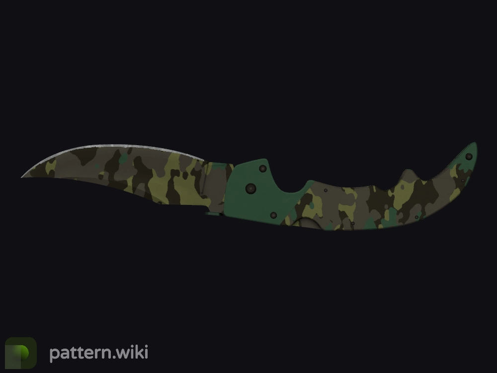 Falchion Knife Boreal Forest seed 254