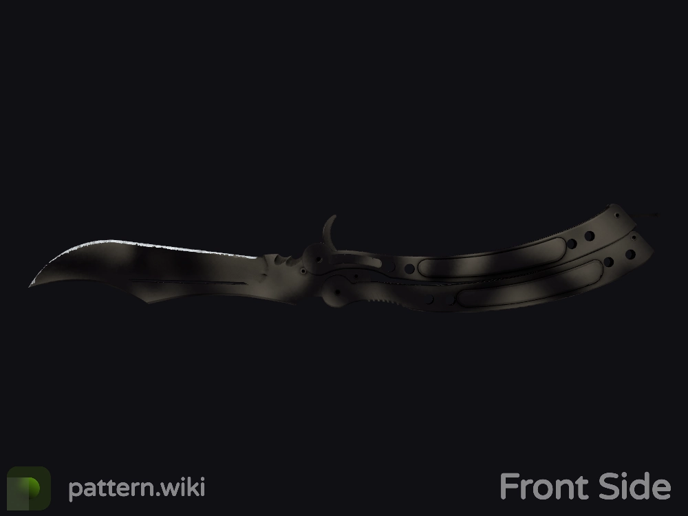 Butterfly Knife Scorched seed 408