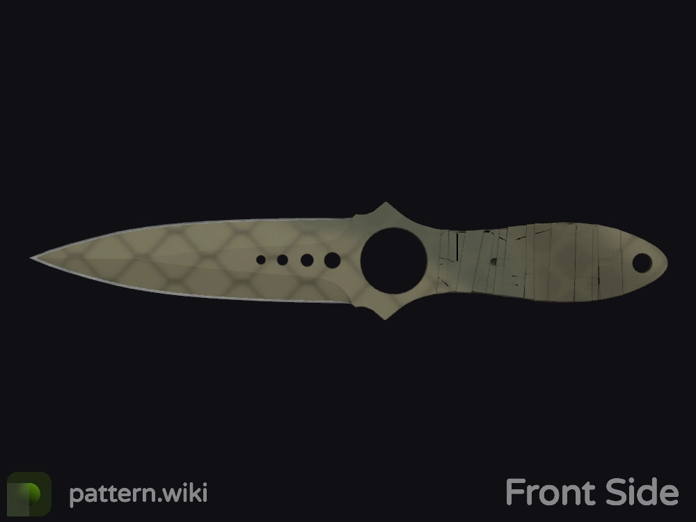 Skeleton Knife Safari Mesh seed 679