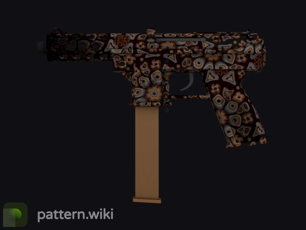 Tec-9 Orange Murano seed 962