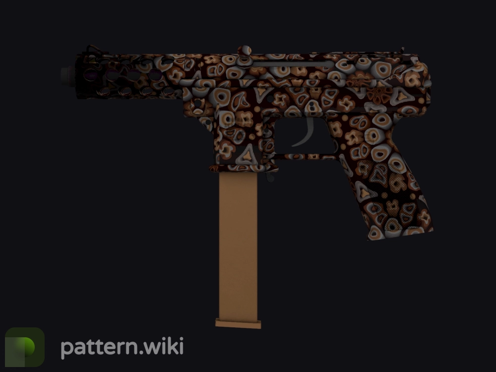 Tec-9 Orange Murano seed 164