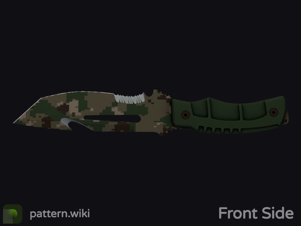 Survival Knife Forest DDPAT seed 447