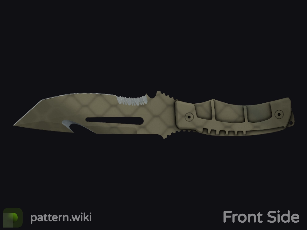 Survival Knife Safari Mesh seed 719