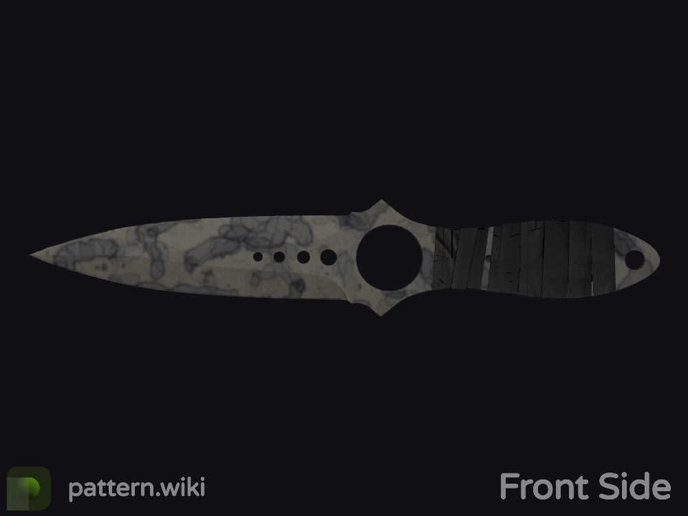 Skeleton Knife Stained seed 474