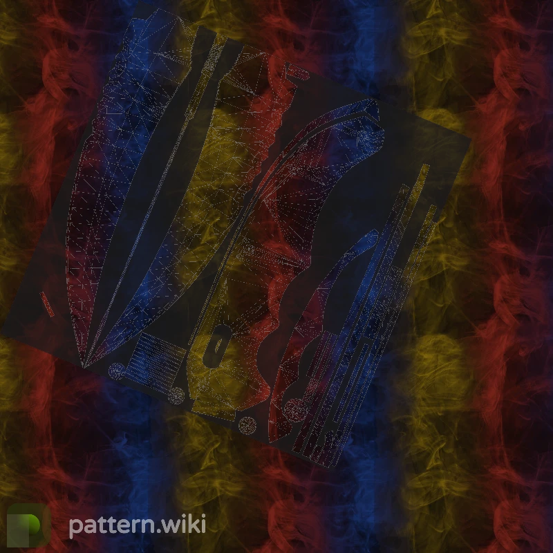 Flip Knife Marble Fade seed 858 pattern template