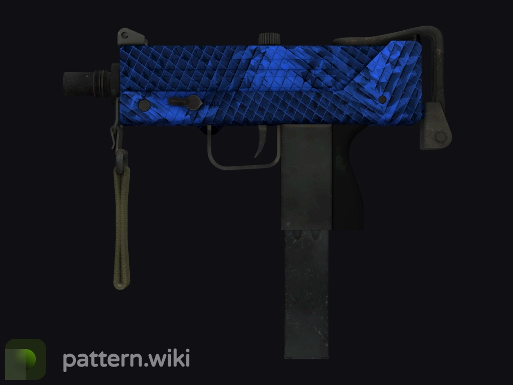 MAC-10 Lapis Gator seed 291