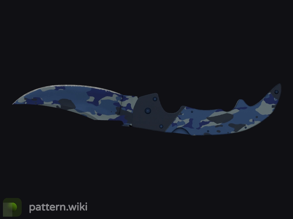 Falchion Knife Bright Water seed 55