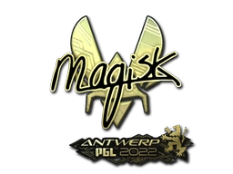 Sticker Magisk (Gold) | Antwerp 2022 preview