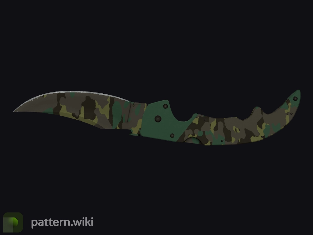 Falchion Knife Boreal Forest seed 435