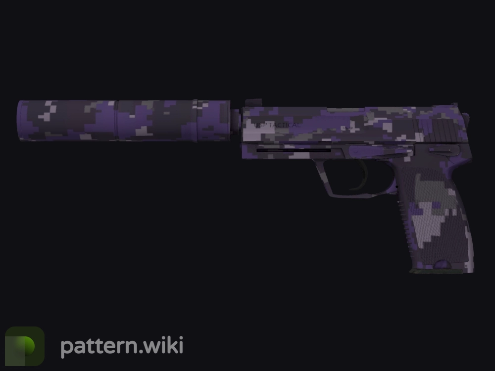 USP-S Purple DDPAT seed 489