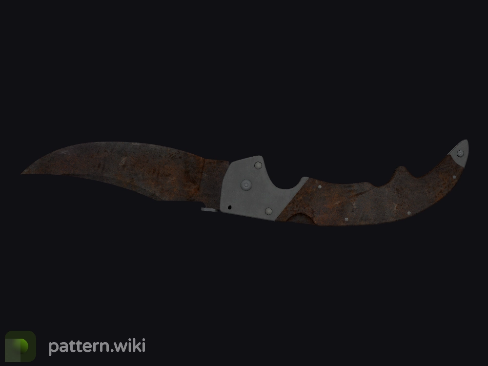 Falchion Knife Rust Coat seed 490