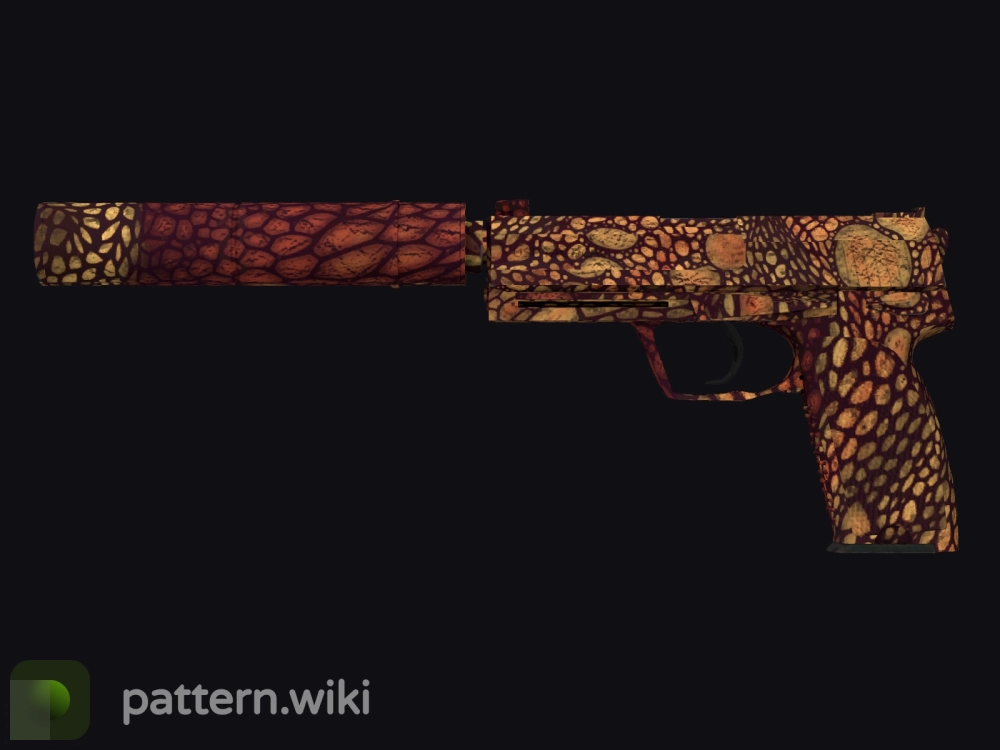 USP-S Orange Anolis seed 668