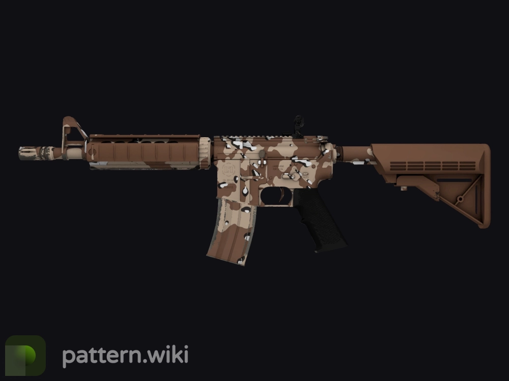 M4A4 Desert Storm seed 209