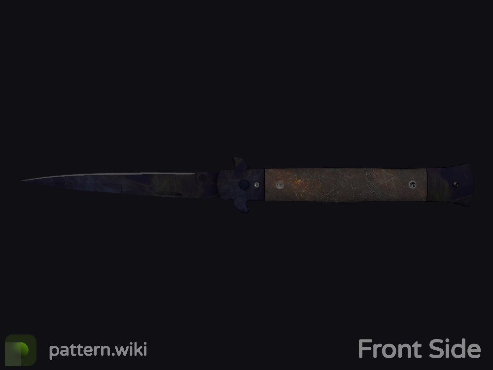 Stiletto Knife Doppler seed 615