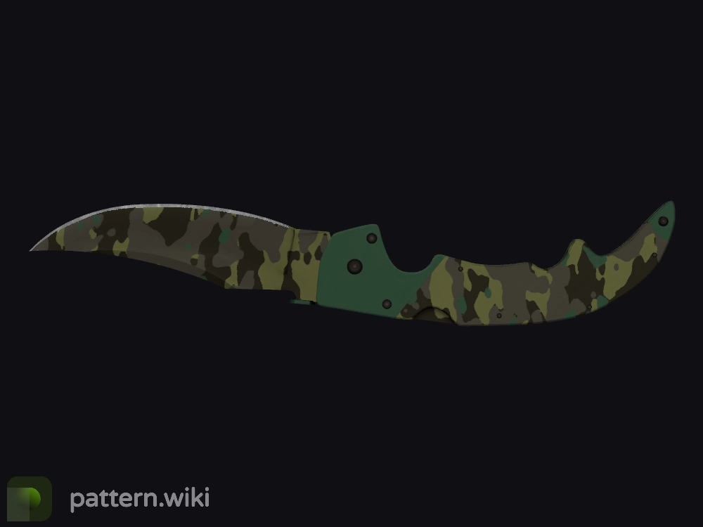Falchion Knife Boreal Forest seed 228