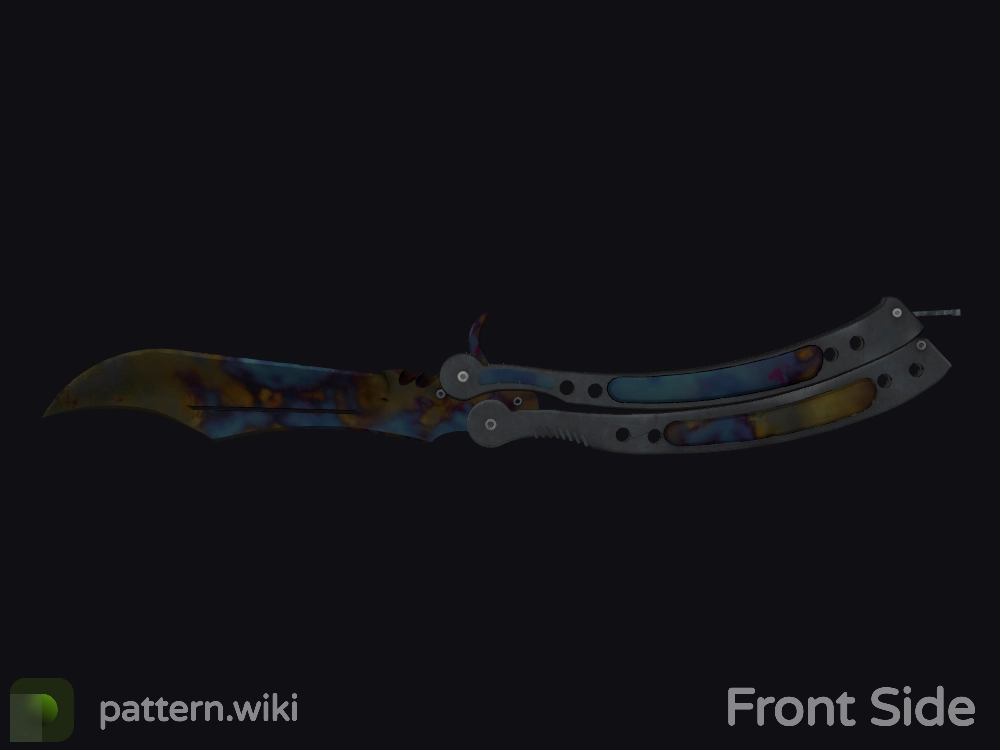 Butterfly Knife Case Hardened seed 355