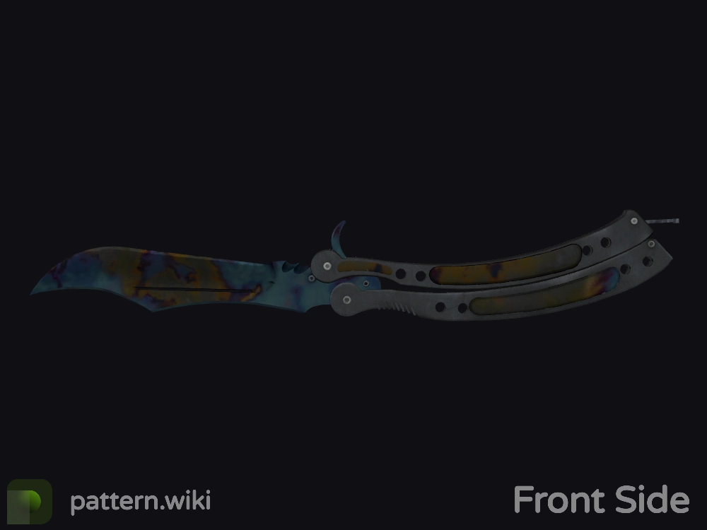 Butterfly Knife Case Hardened seed 306