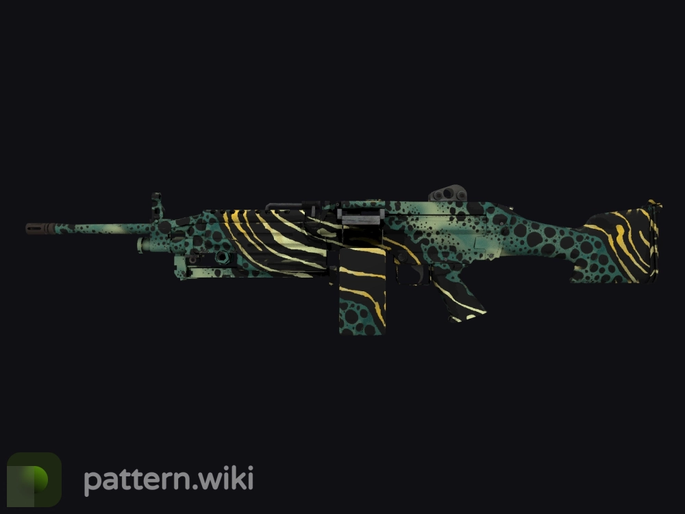 M249 Emerald Poison Dart seed 341