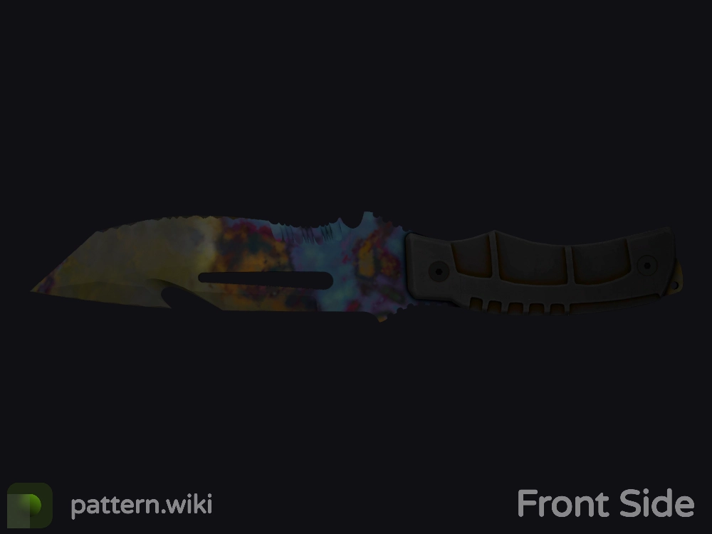 Survival Knife Case Hardened seed 966