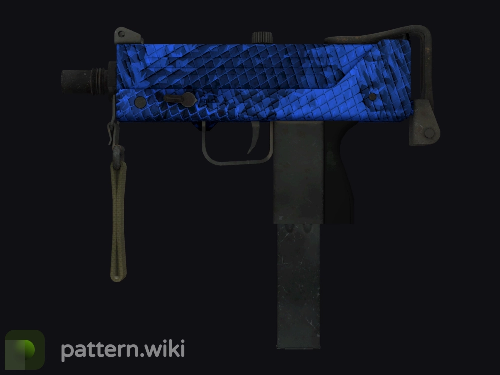 MAC-10 Lapis Gator seed 20