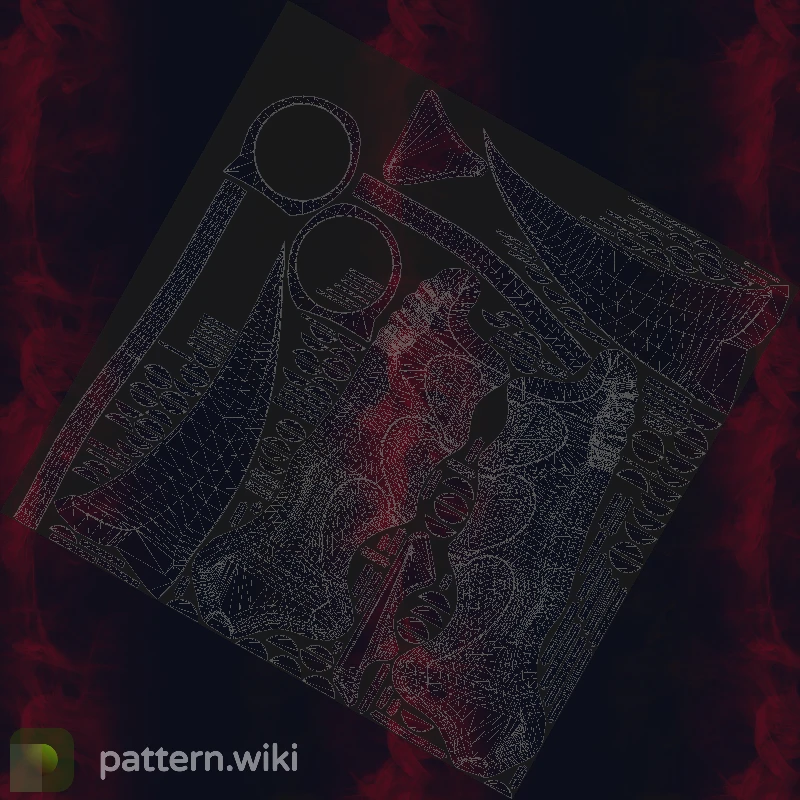 Karambit Doppler seed 557 pattern template