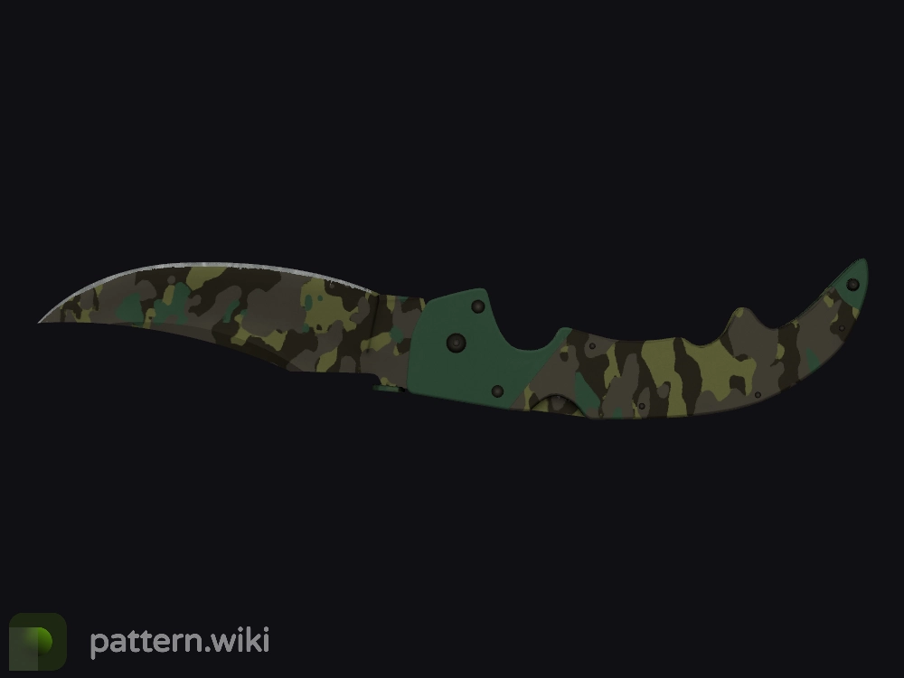 Falchion Knife Boreal Forest seed 619