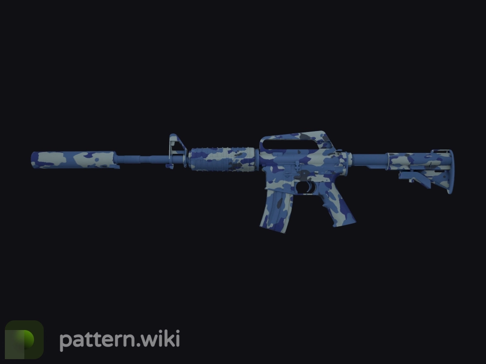 M4A1-S Bright Water seed 888