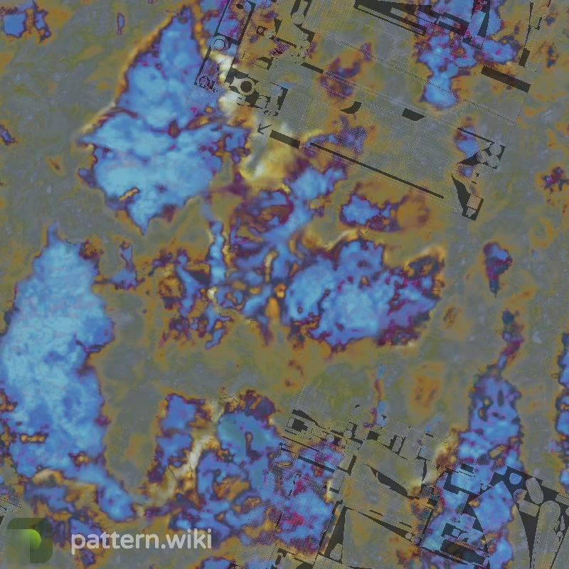 AK-47 Case Hardened seed 739 pattern template