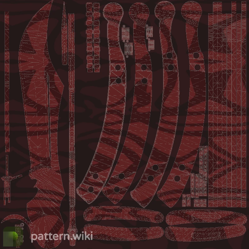 Butterfly Knife Slaughter seed 419 pattern template