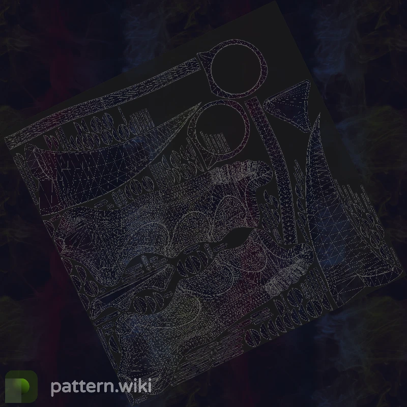 Karambit Doppler seed 732 pattern template