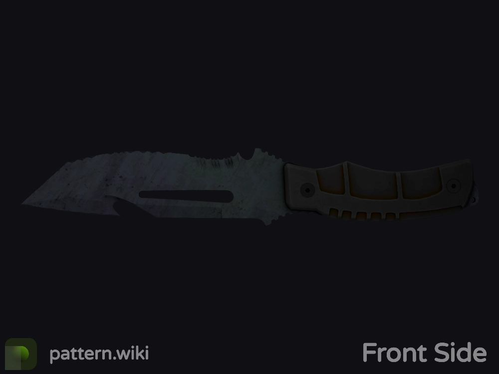 Survival Knife Blue Steel seed 104